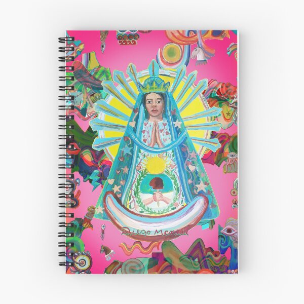 Item preview, Virgin of Lujan and graffitis designed and sold by Diego Manuel Rodriguez.