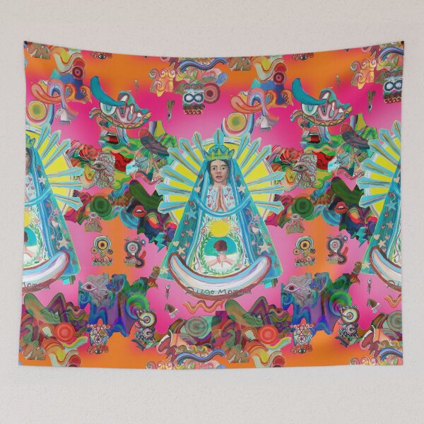 Item preview, Virgin of Lujan and graffitis designed and sold by Diego Manuel Rodriguez.