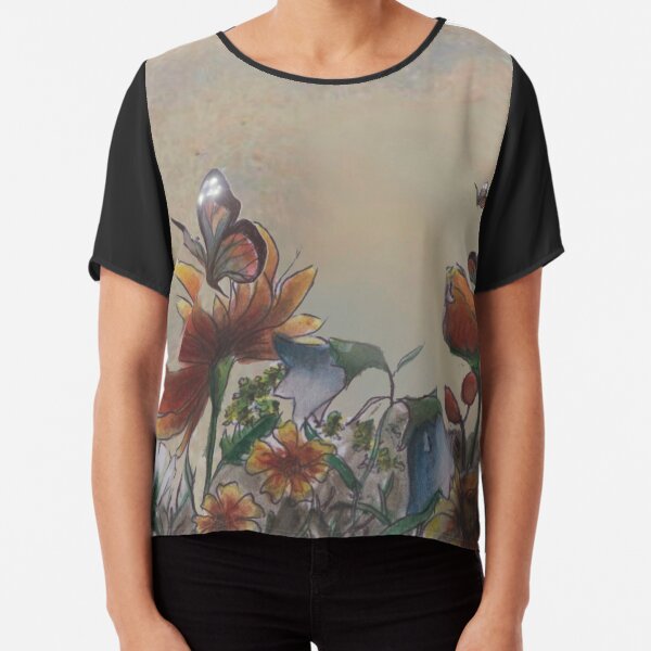 Spring Chiffon Top