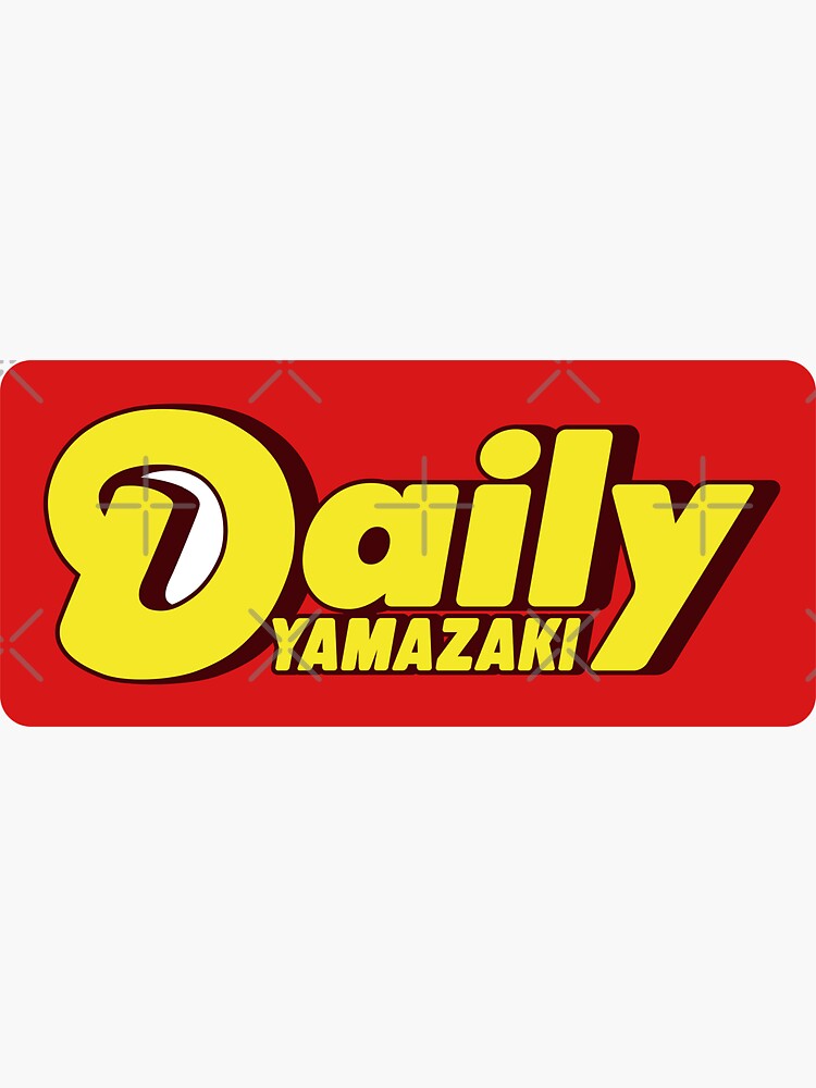 Daily Yamazaki Logo 02 Sticker