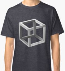 Mind blowing Escher's cube Classic T-Shirt