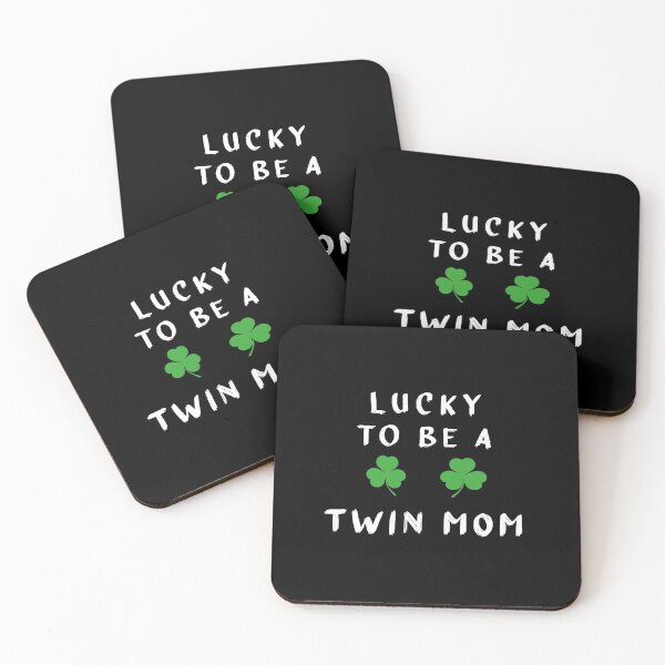 Item preview, Lucky To Be A Twin Mom.Twin pregnancy announcement,St.Patrick's Day pregnancy announcement,St.Pattys day pregnancy, pregnancy announcement. designed and sold by midodesign20.