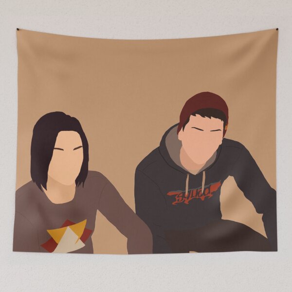 Item preview, Life is Strange 2 Sean and Lyla Digital Art Sticker designed and sold by senaeksi.