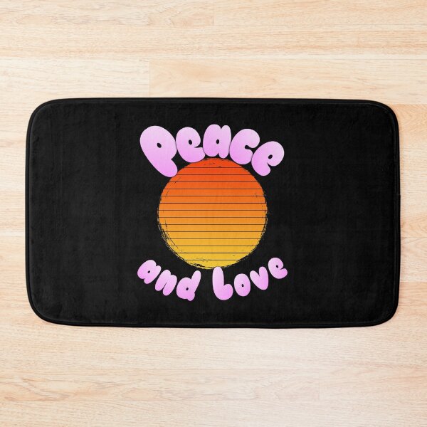 Item preview, 'Peace and Love' Warm Sunset designed and sold by Michael Pilinski.