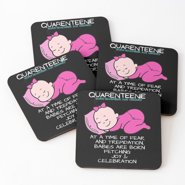 Item preview,  baby girls born in 2019 onward are quarenteenie designed and sold by amy greaves.