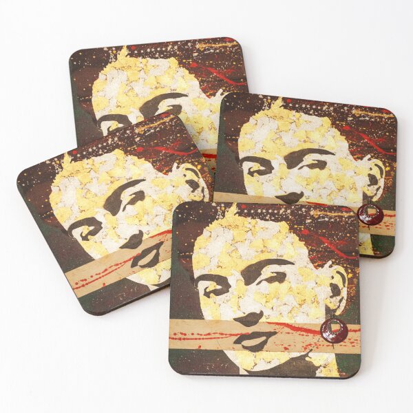 Item preview, Frida "Pollock" Novelli, tribute to Frida Kahlo e Jackson Pollock by Fausto Novelli F&N designed and sold by GudNius.