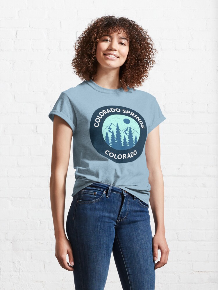 "Colorado Springs Colorado" Tshirt by Taumaturgo Redbubble