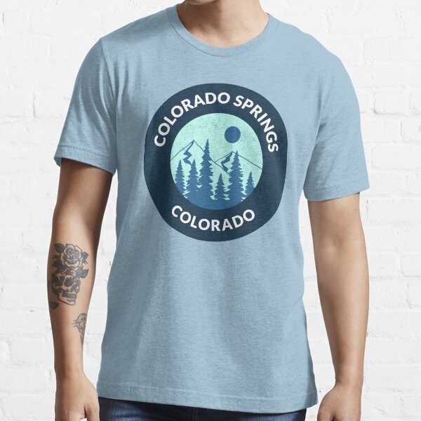 "Colorado Springs Colorado" Tshirt for Sale by Taumaturgo Redbubble