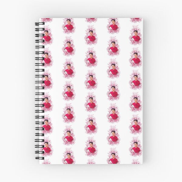 Artikelvorschau,  Porträt Frida Kahlo Farbe, rosa Blüten entworfen und verkauft von Adriana C (All about Frida).
