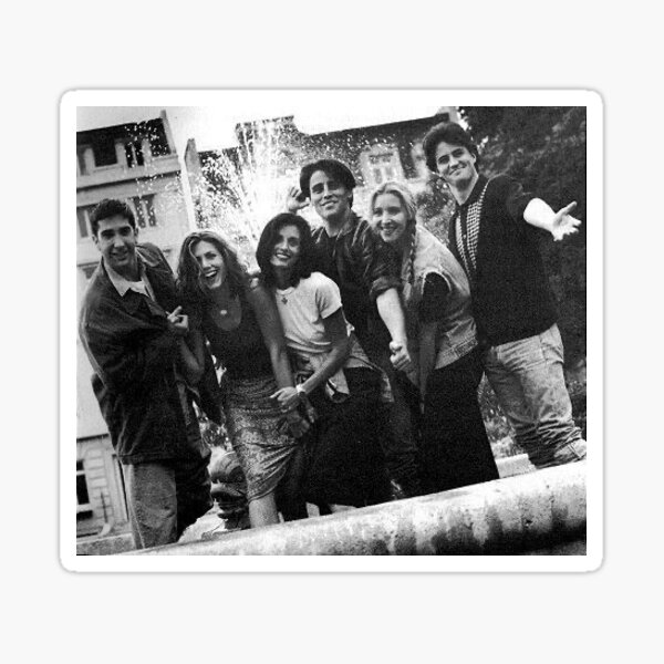 f.r.i.e.n.d.s Jahrgang Sticker