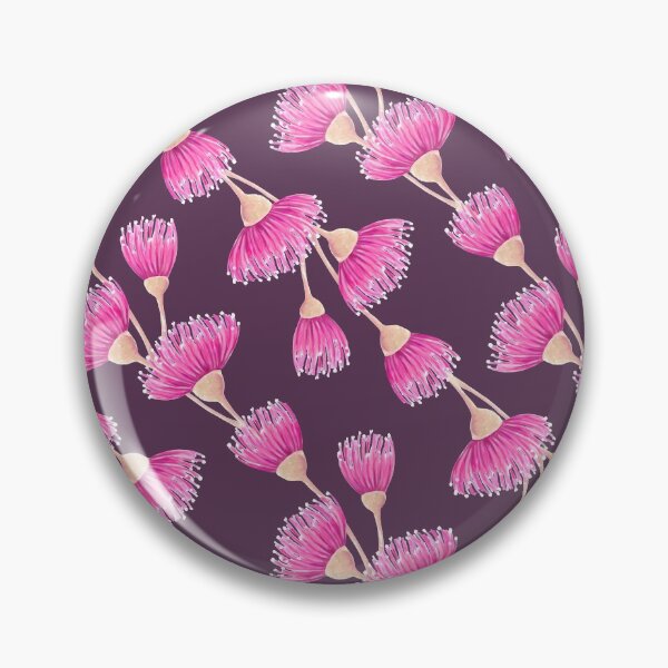 Item preview, Flores de eucalipto malva designed and sold by Kraina.