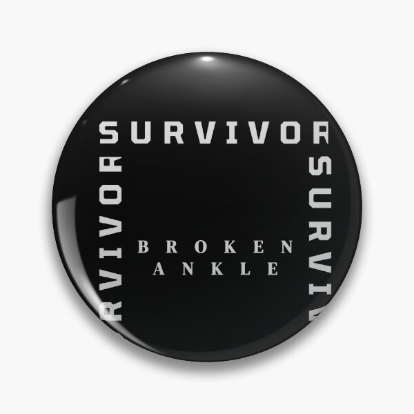 Item preview, Broken Ankle Survivor designed and sold by walidsam07.