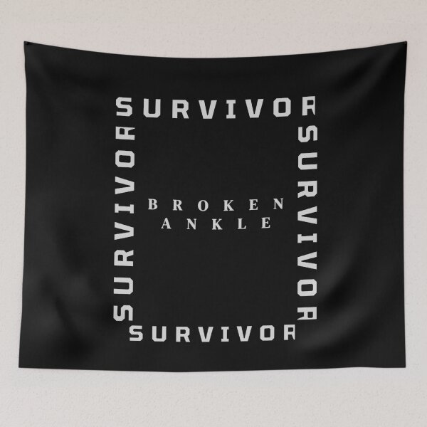 Item preview, Broken Ankle Survivor designed and sold by walidsam07.