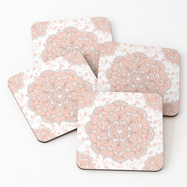 Item preview, Soft Pink Boho Chic Mandala designed and sold by Julie Erin Designs.