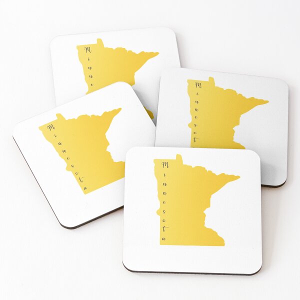 Item preview, Yellow Minnesota Custom Design designed and sold by Hannah Grace Designs.