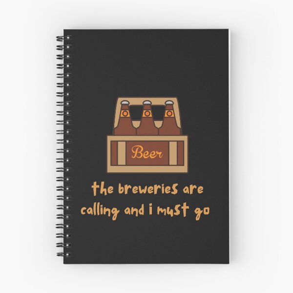 Item preview, The Breweries Are Calling and I Must Go designed and sold by SportyDogShop.
