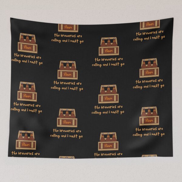 Item preview, The Breweries Are Calling and I Must Go designed and sold by SportyDogShop.