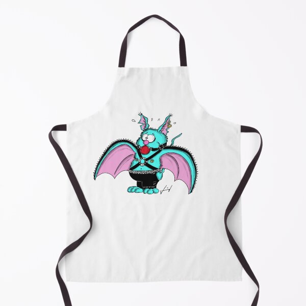 Item preview, F-leather mouse fetish bat cartoon motif designed and sold by ARTOFDARK.
