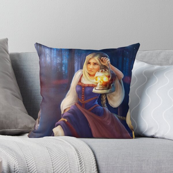 Vasilissa Throw Pillow