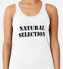 NATÜRLICHE AUSLESE Racerback Tank Top