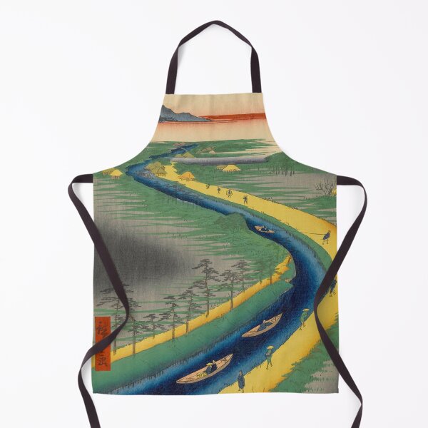 Item preview, Spring Yotsugi-dori Canal Vintage Ukiyo-e Japanese Art designed and sold by VintageArchive.