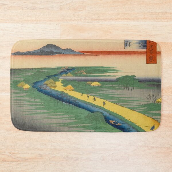 Item preview, Spring Yotsugi-dori Canal Vintage Ukiyo-e Japanese Art designed and sold by VintageArchive.