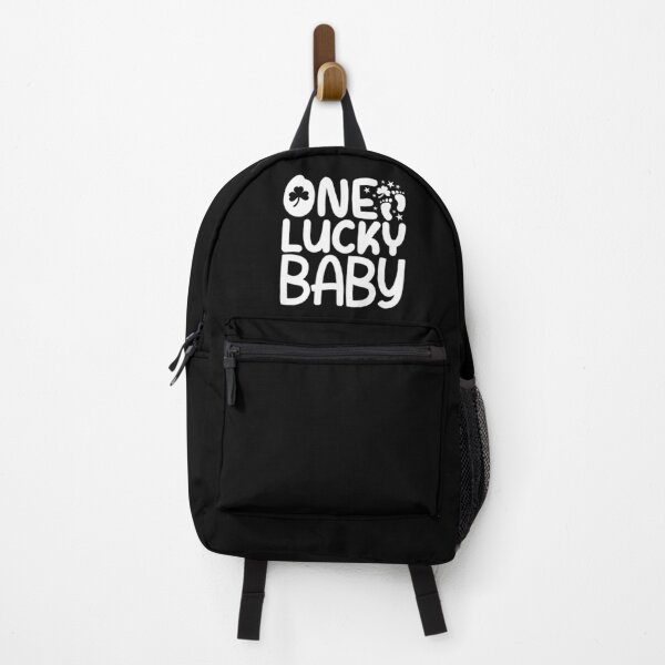 Vista previa del artículo con la obra «Un bebe afortunado», diseñado y vendido por Printify Zone.