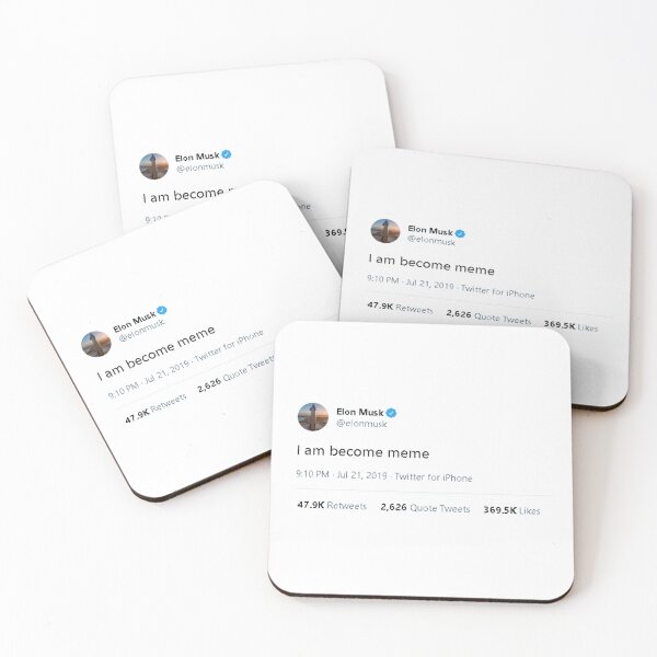 Item preview, Elon Musk Tweet designed and sold by jfreedom.