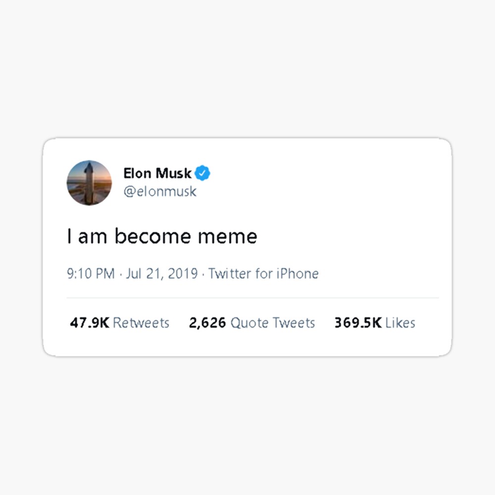 Elon Musk Tweet Tapestry