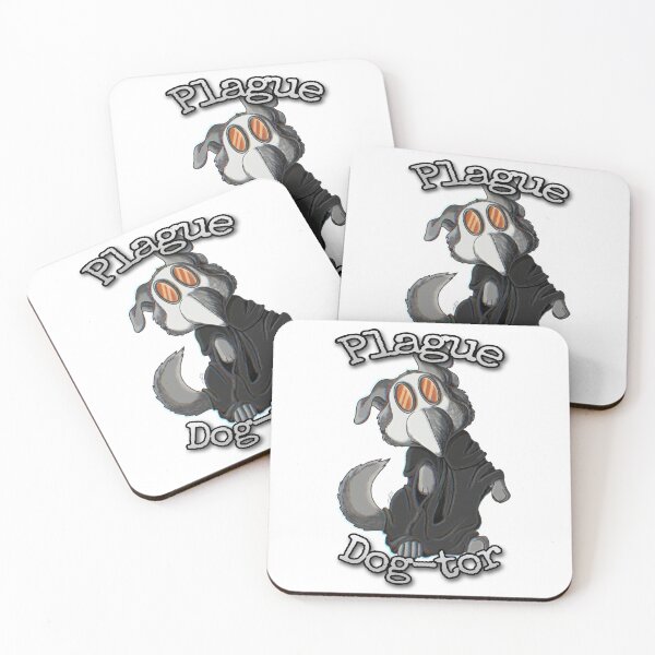 Item preview, Plague Doctor - Plague Dog-tor Pun designed and sold by P-inkart.