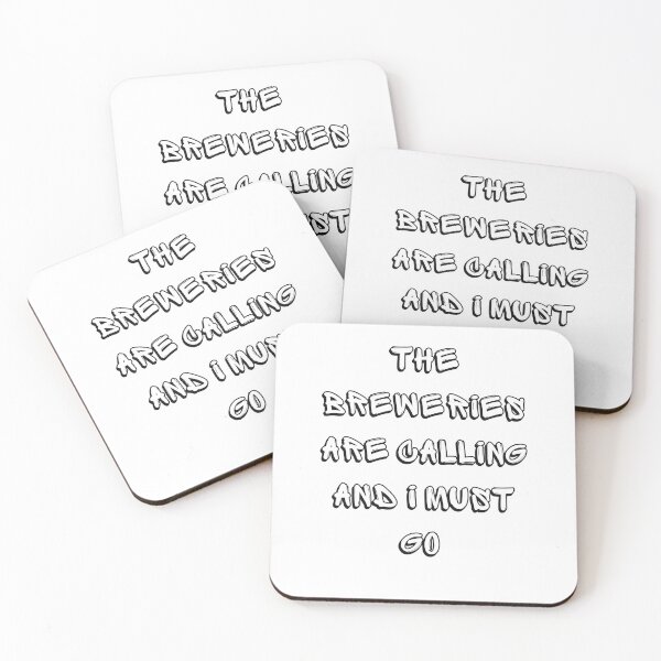 Item preview, The Breweries Are Calling and I Must Go designed and sold by SportyDogShop.
