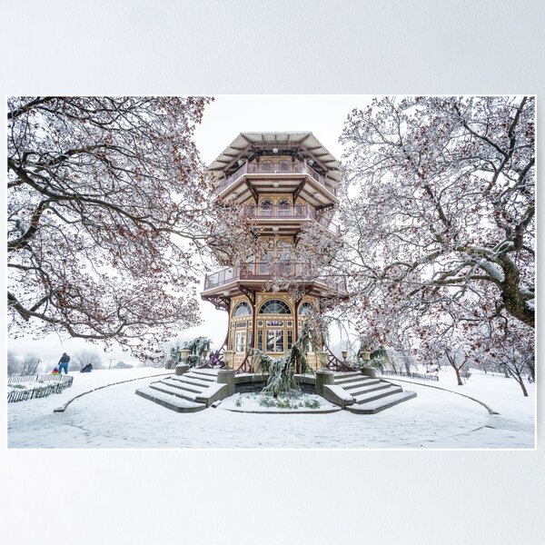 Item preview, Snowy Patterson Park Pagoda 02 designed and sold by jonbilous.