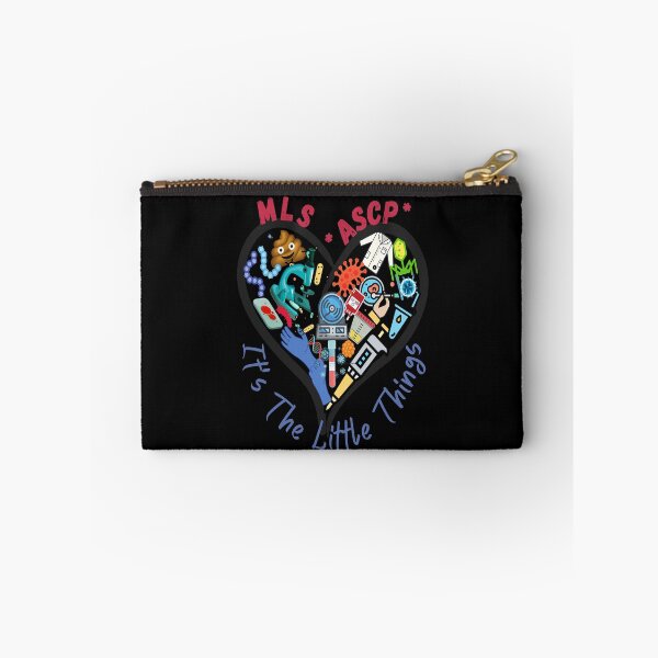 Item preview, MLS(ASCP) HEART IT'S THE LITTLE THINGS LAB TECH designed and sold by Hippiesole.