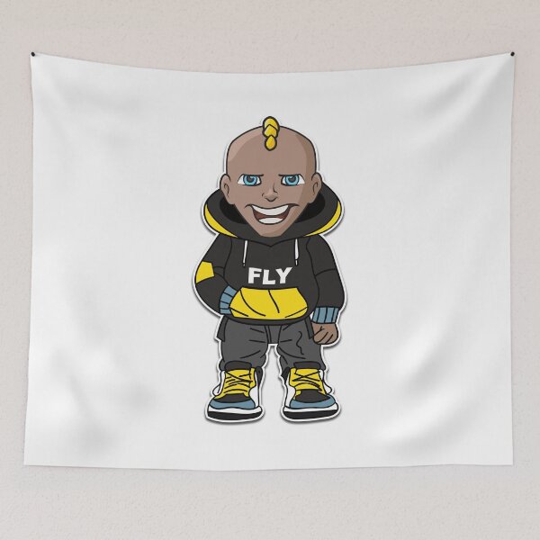 Item preview, fly boy with mohawk and hoodie designed and sold by creativedane.