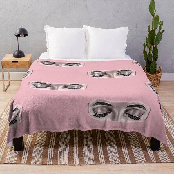 Item preview, Lashes eyelashes and eyebrows on pink background. The eyes have it, beauty is in the eye of the beholder designed and sold by Artonmytee.