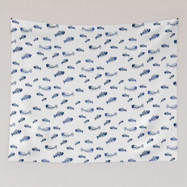 Item preview, Blue Bony Fish designed and sold by Heidi Baldwin.