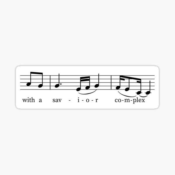 Item preview, Savior Complex by Phoebe Bridgers Music Notes designed and sold by melodyponder.