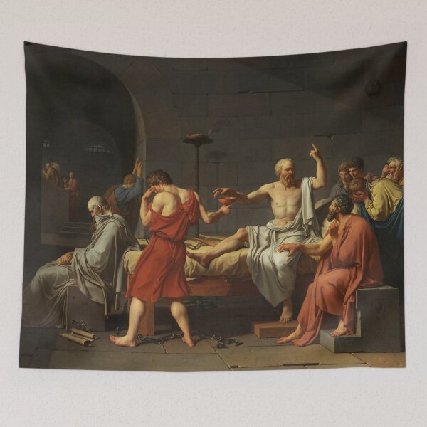 Item preview, Jacques-Louis David "Death of Socrates" designed and sold by Alexandra Dahl.
