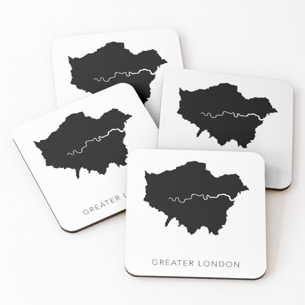 Item preview, Map of Greater London UK designed and sold by By-Danni-Marie.