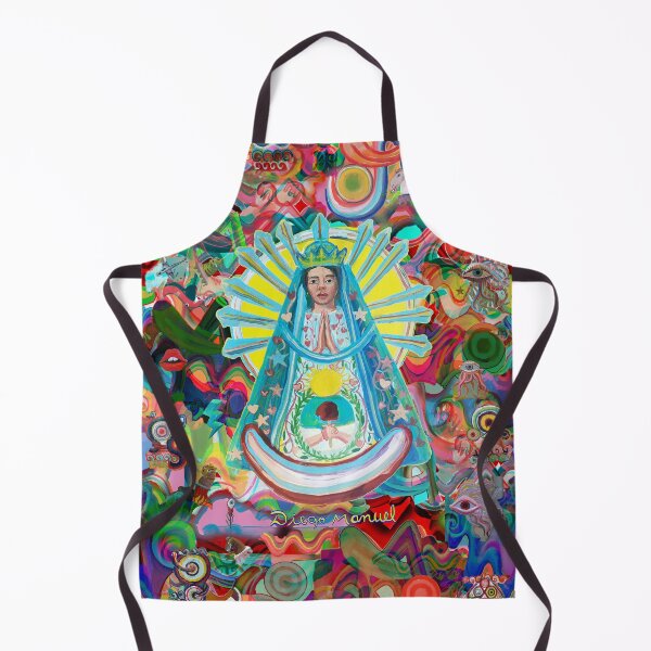 Item preview, Virgin of Lujan and graffitis designed and sold by Diego Manuel Rodriguez.
