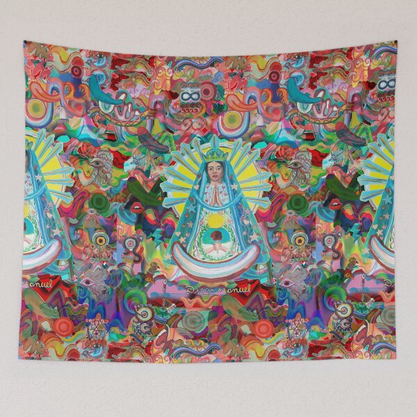 Item preview, Virgin of Lujan and graffitis designed and sold by Diego Manuel Rodriguez.