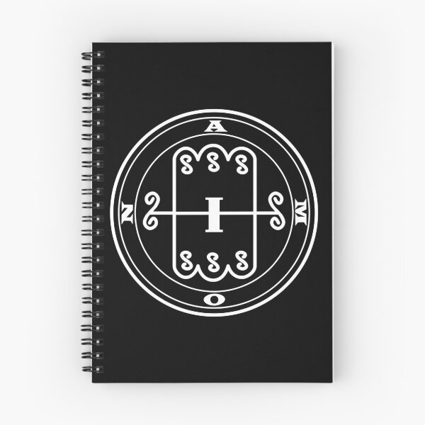 Item preview, Amon demon Marquis white Sigil occult Magick Seal designed and sold by InfernalDesignZ.
