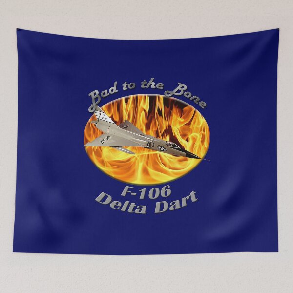 Item preview, F-106 Delta Dart Bad To The Bone designed and sold by hotcarshirts.