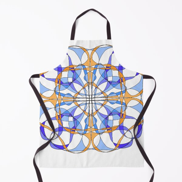 Item preview, Geometric gold, purple, and blue design designed and sold by PaintingsByKF.