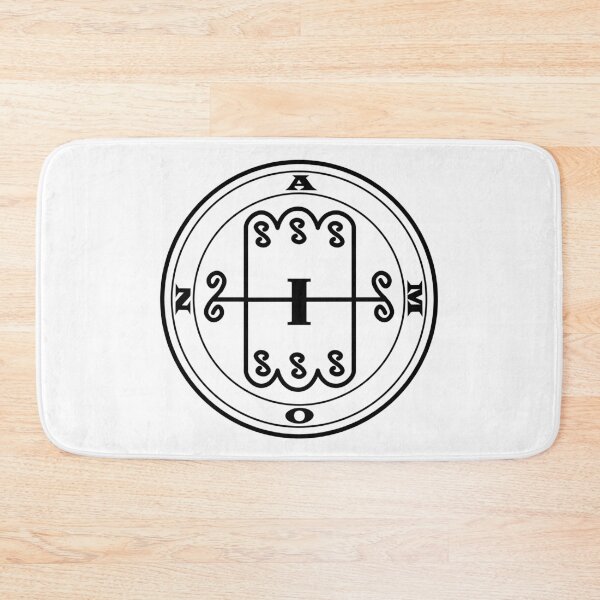 Item preview, Amon demon marquis black Sigil occult Magick Seal designed and sold by InfernalDesignZ.