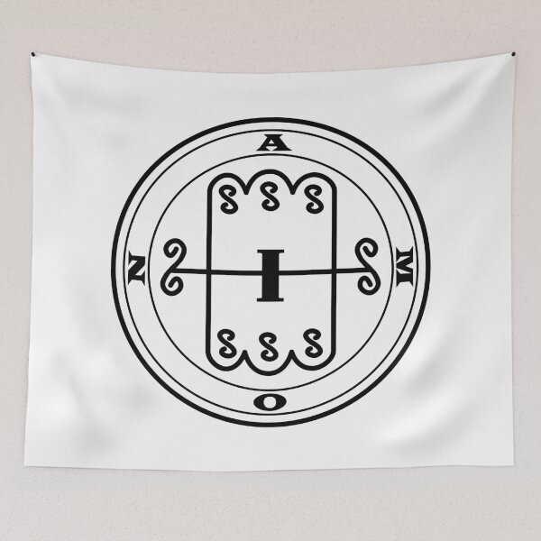 Item preview, Amon demon marquis black Sigil occult Magick Seal designed and sold by InfernalDesignZ.