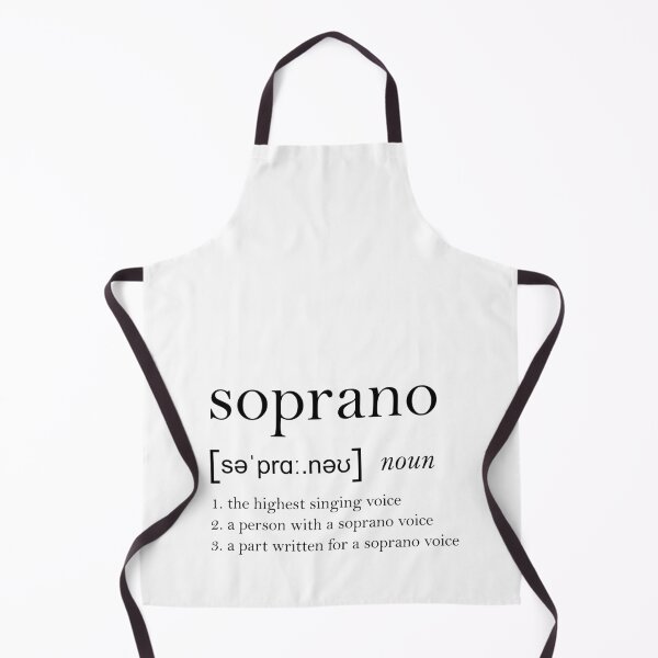 Item preview, Soprano Dictionary Definition designed and sold by operaqueen.