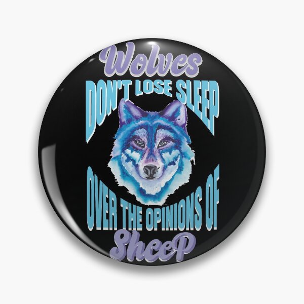 Item preview,  Wolves Don't Lose Sleep Over The Opinions Of Sheep,watercolor designed and sold by ADAMYASS.