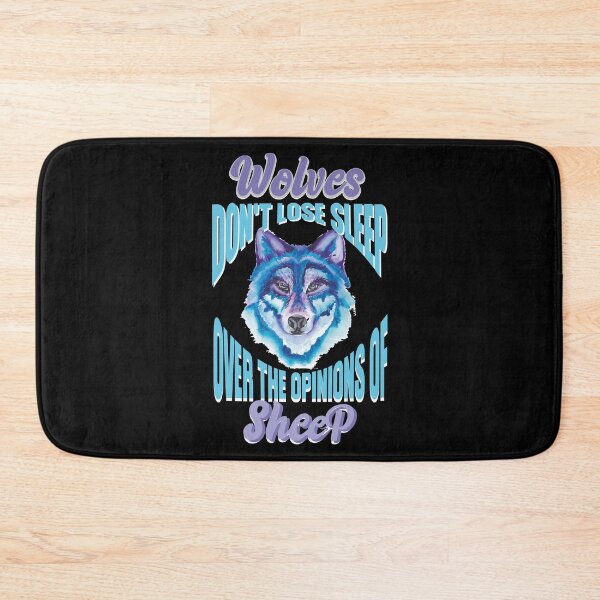 Item preview,  Wolves Don't Lose Sleep Over The Opinions Of Sheep,watercolor designed and sold by ADAMYASS.