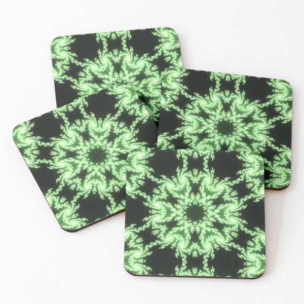 Item preview, Green Julia Fractal designed and sold by Sybille-Yates.